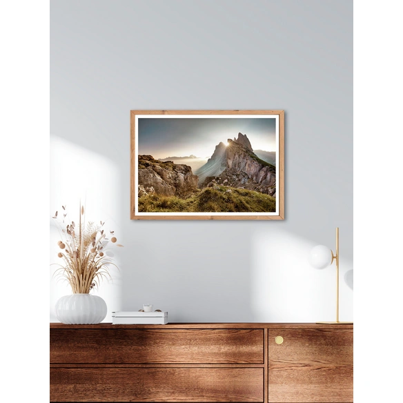 Gerahmtes Bild, ca. 50x70 cm, Motiv: 507948