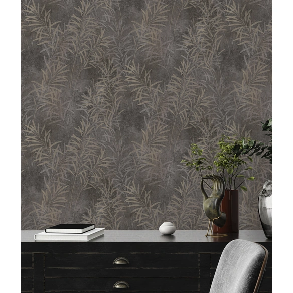 Vliestapete, BxL: 53 x 1005 cm, taupe