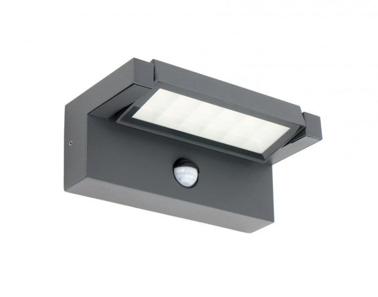 Kinkiet zewnętrzny Ren z czujnikiem ciemnoszary LED 1x21W 1710lm IP65 SU-MA