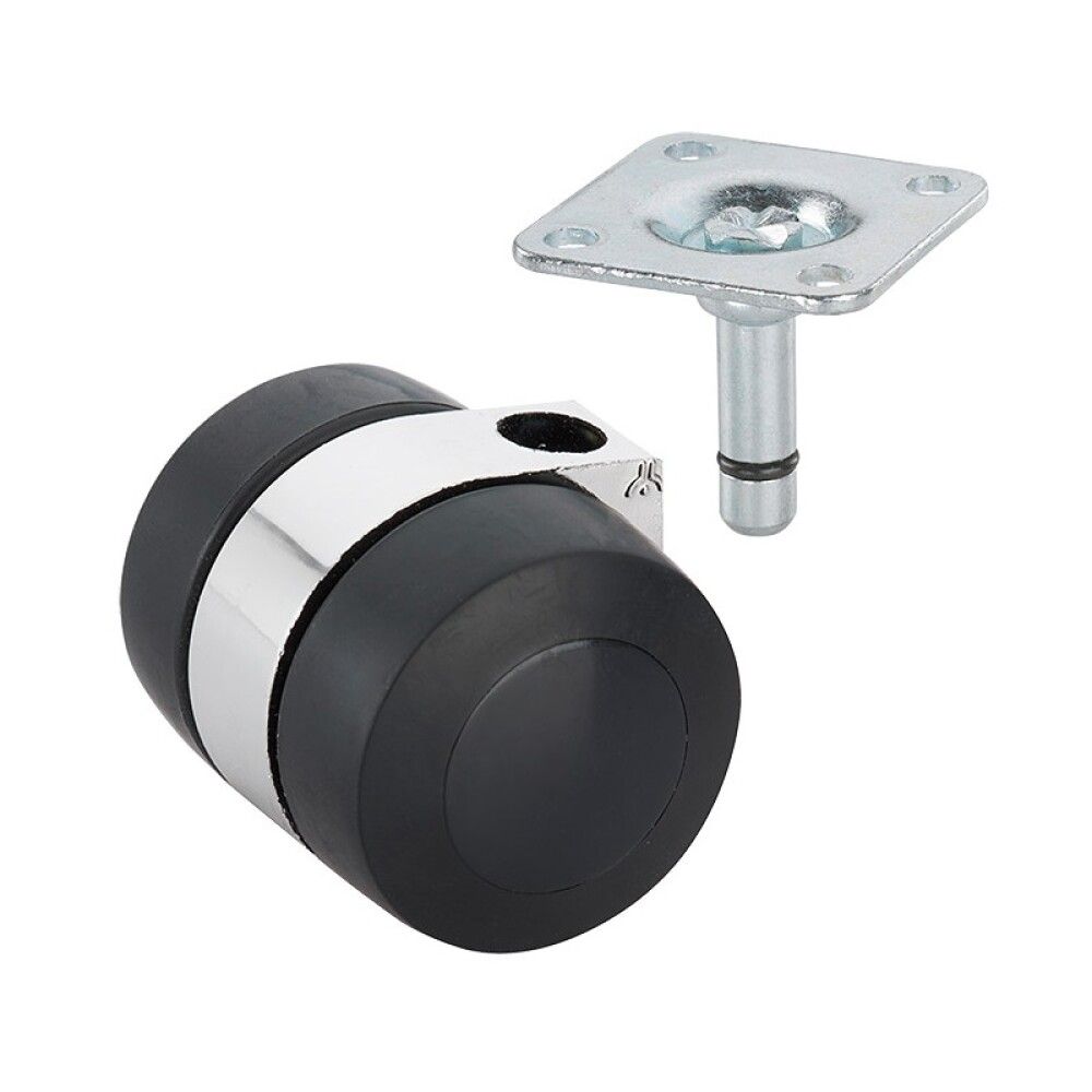 TRANSPORTHJUL STABILIT 35X46MM 50KG