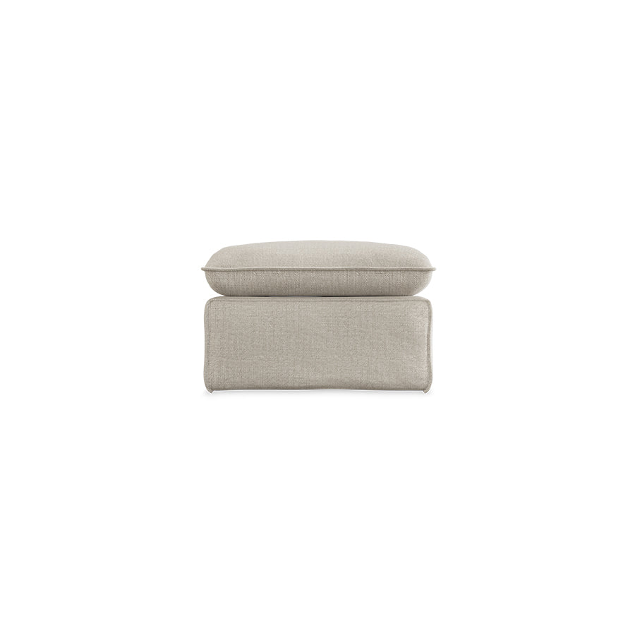 HKLIVING hocker Nomad – pure ivory