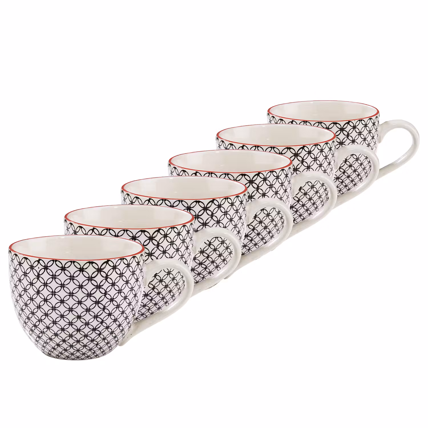 RETRO Tasse 6er-Set