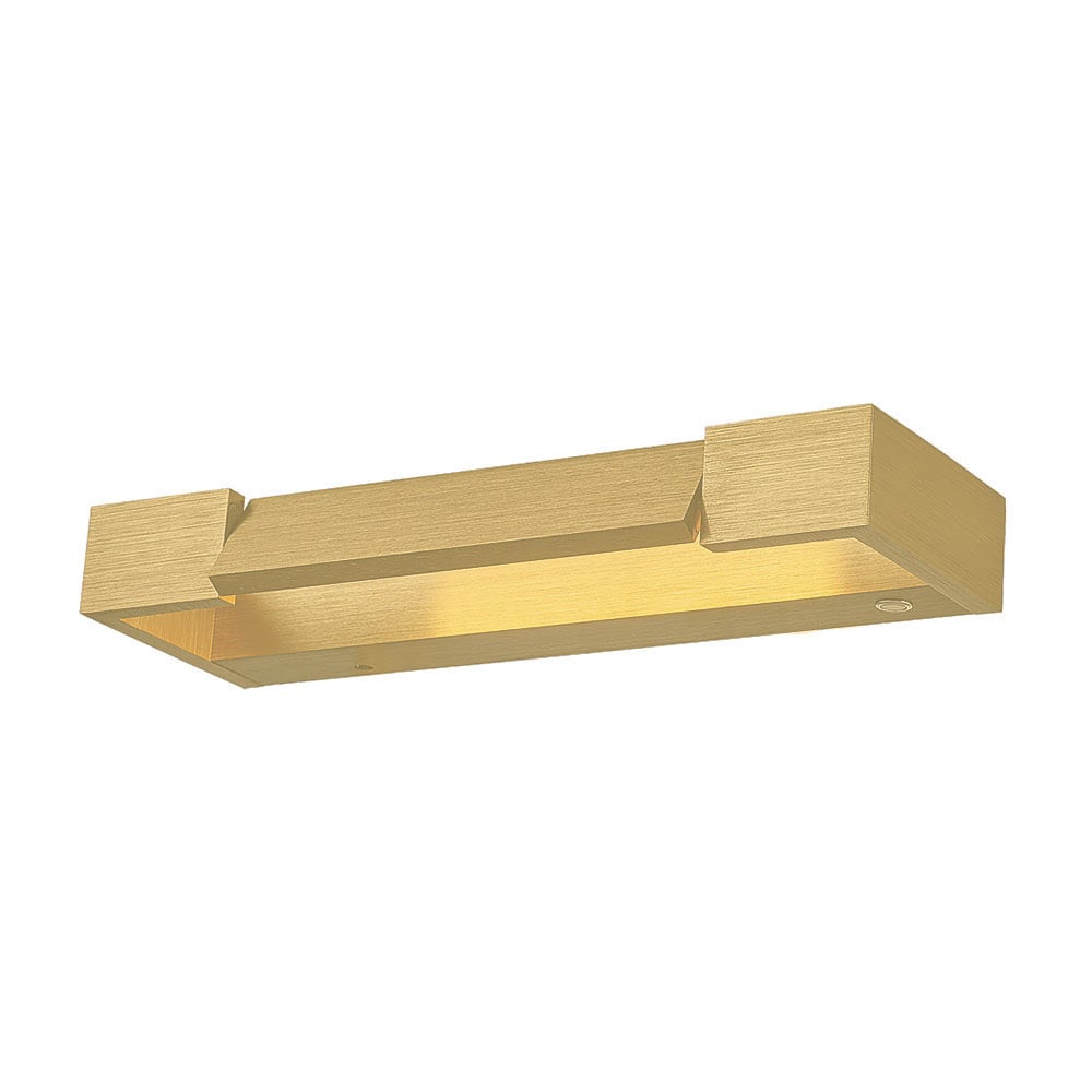 Freelight wandlamp Parete - 1 lichts - 10 x 4  cm - goud
