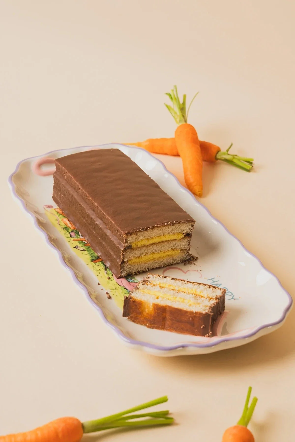 Easter Bunny Rectangle Plate