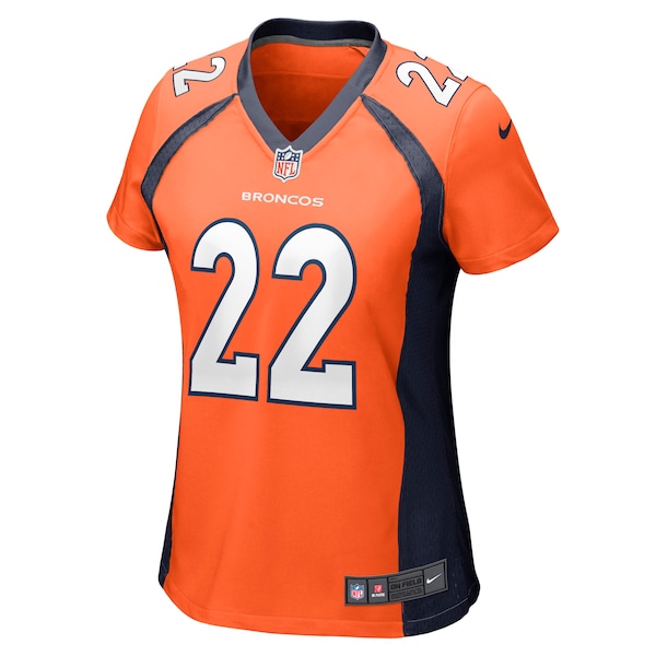 Kareem Jackson Denver Broncos Nike Women's Game Jersey - Orange