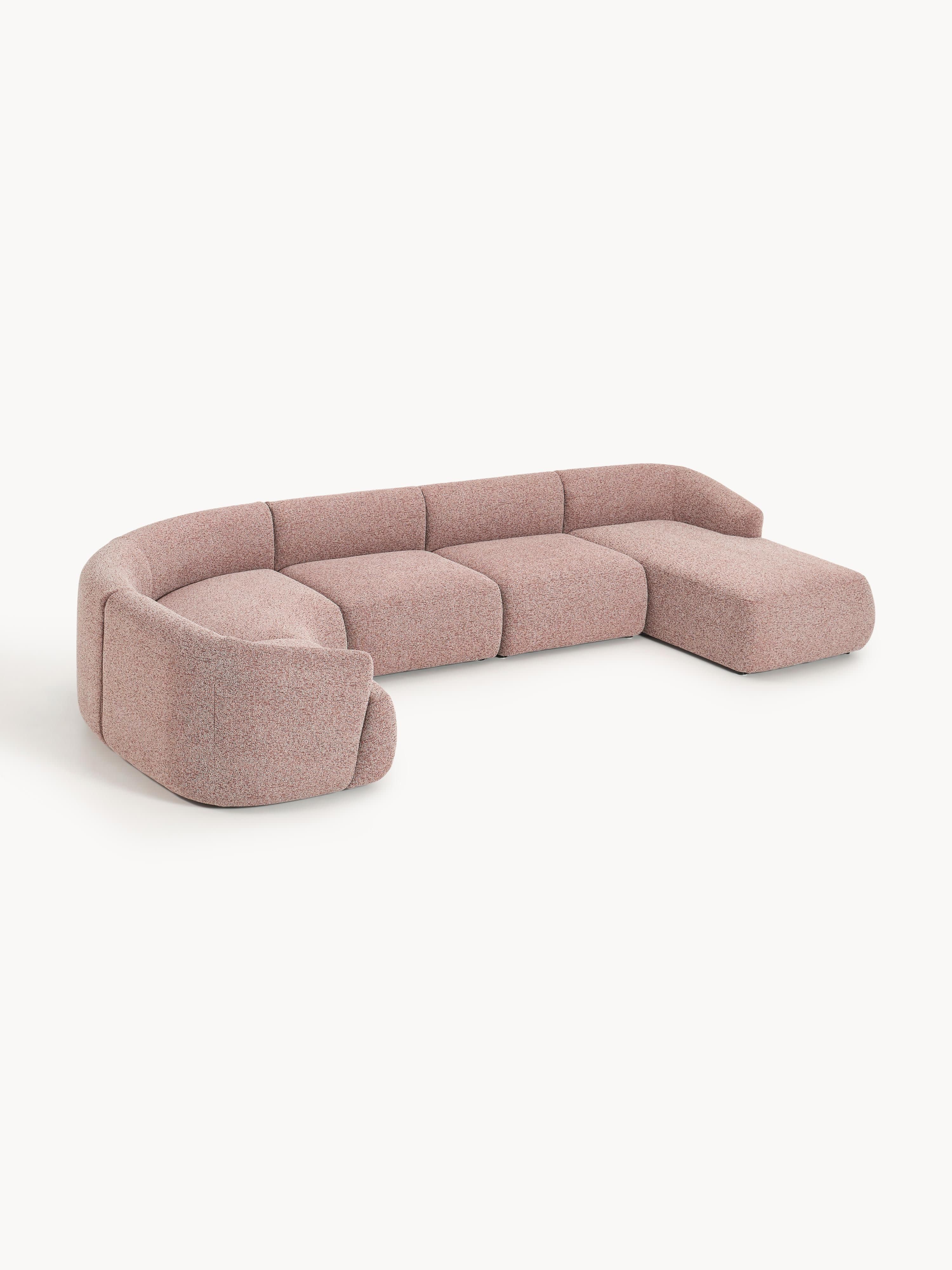 Modulares XL Bouclé-Sofa Sofia