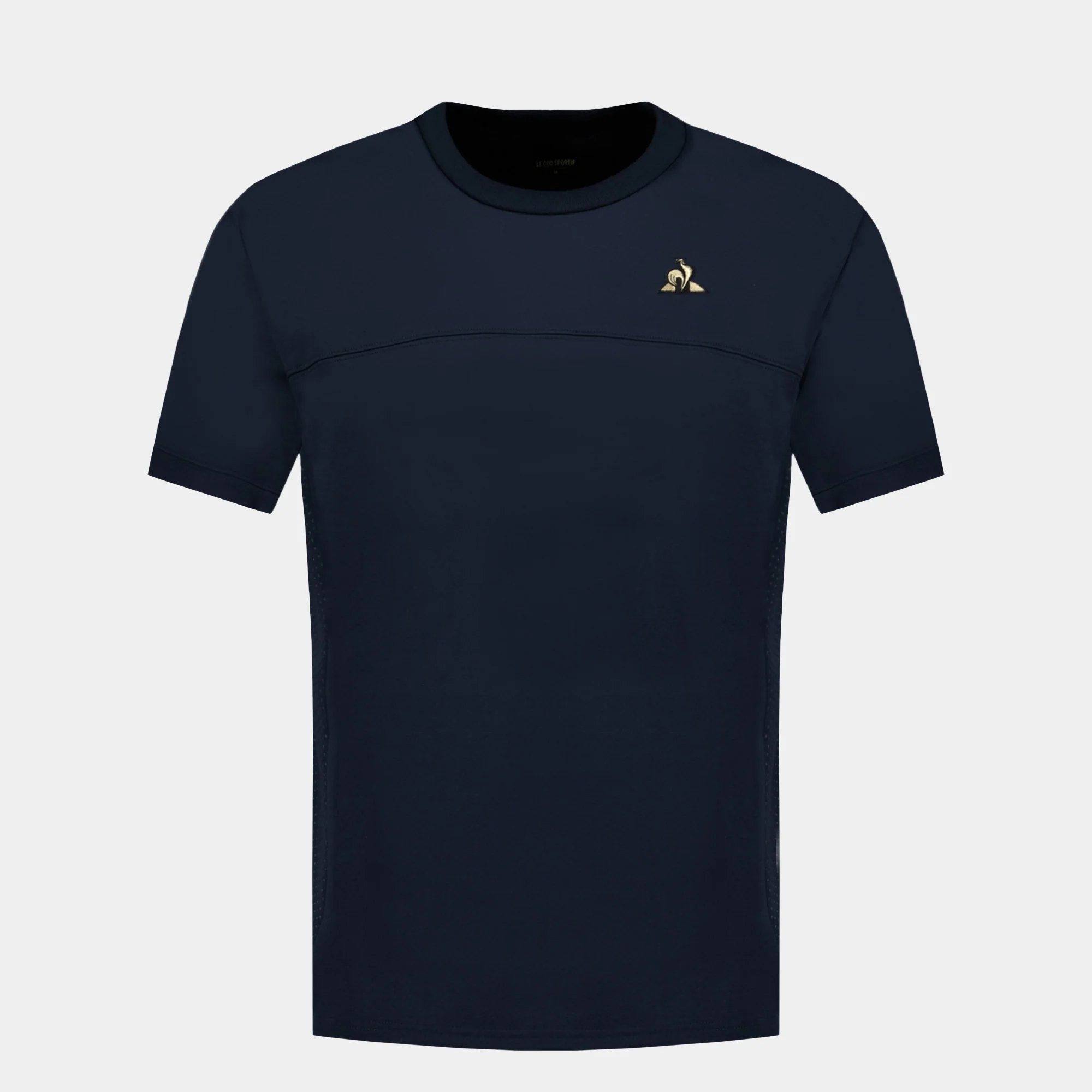 T-shirt Coq d'or avec empiècements côtés texturés