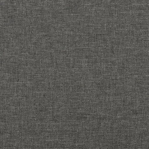 NNEVL Bed Frame Dark Grey 152x203 cm Queen Fabric