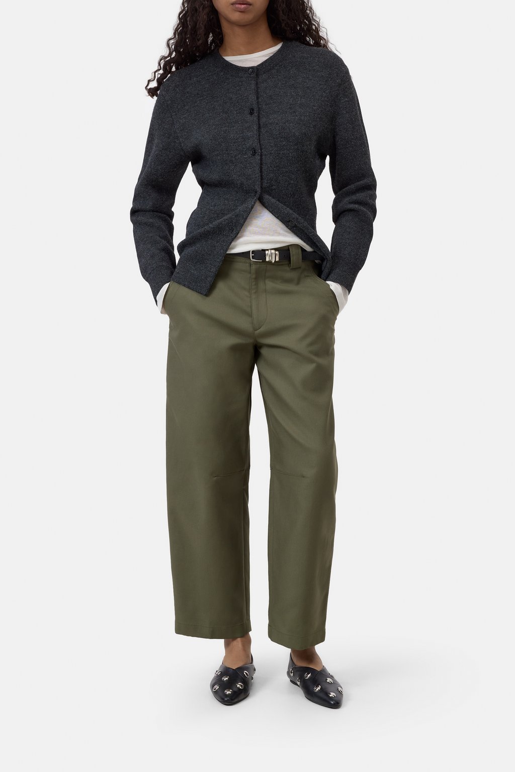 Cardigan aus reiner Wolle