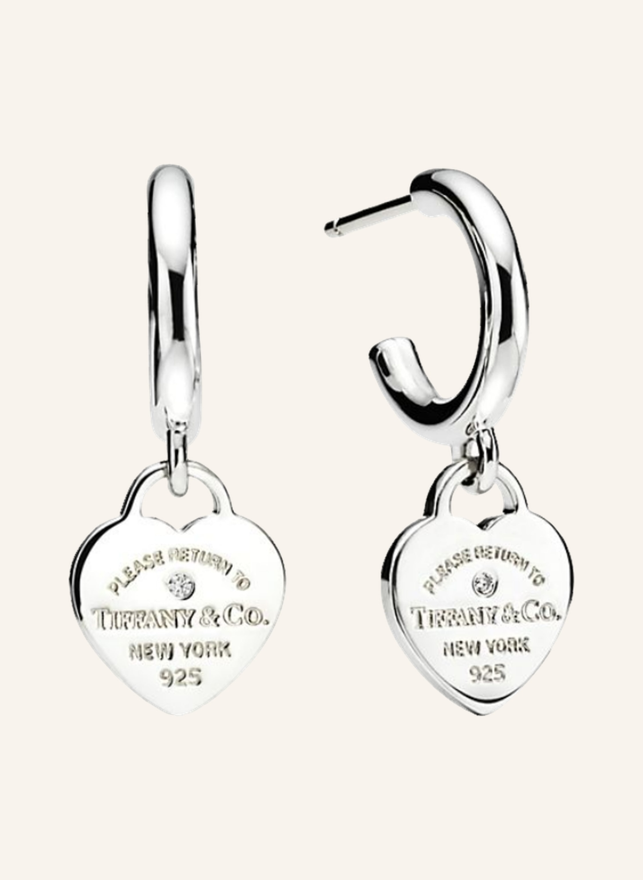 TIFFANY & Co. Creolen RETURN TO TIFFANY™ aus Sterlingsilber