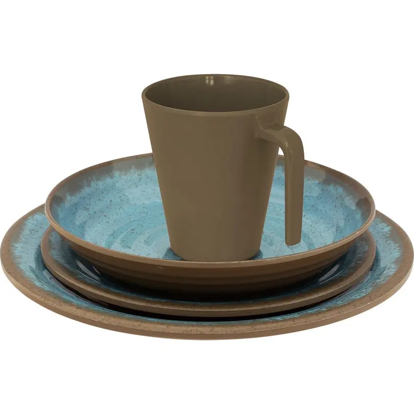 Flacher Teller 16-teilig Ocean