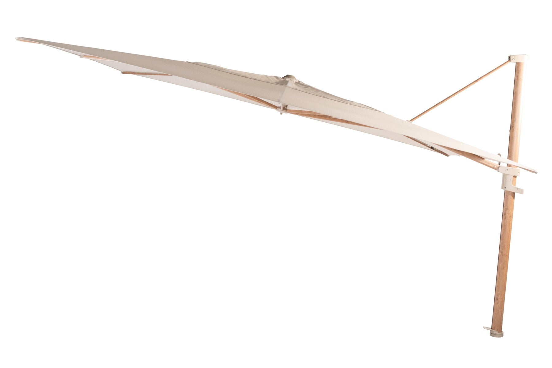 4 Seasons Finca Zweefparasol 300x400 cm. - zand woodlook