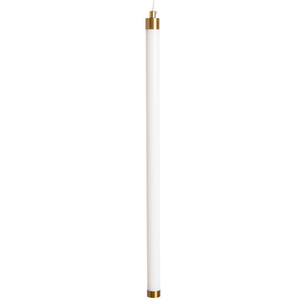 Lampa wisząca Cilinder biało-złota LED 1x16W Ciepła biel lm Abigali
