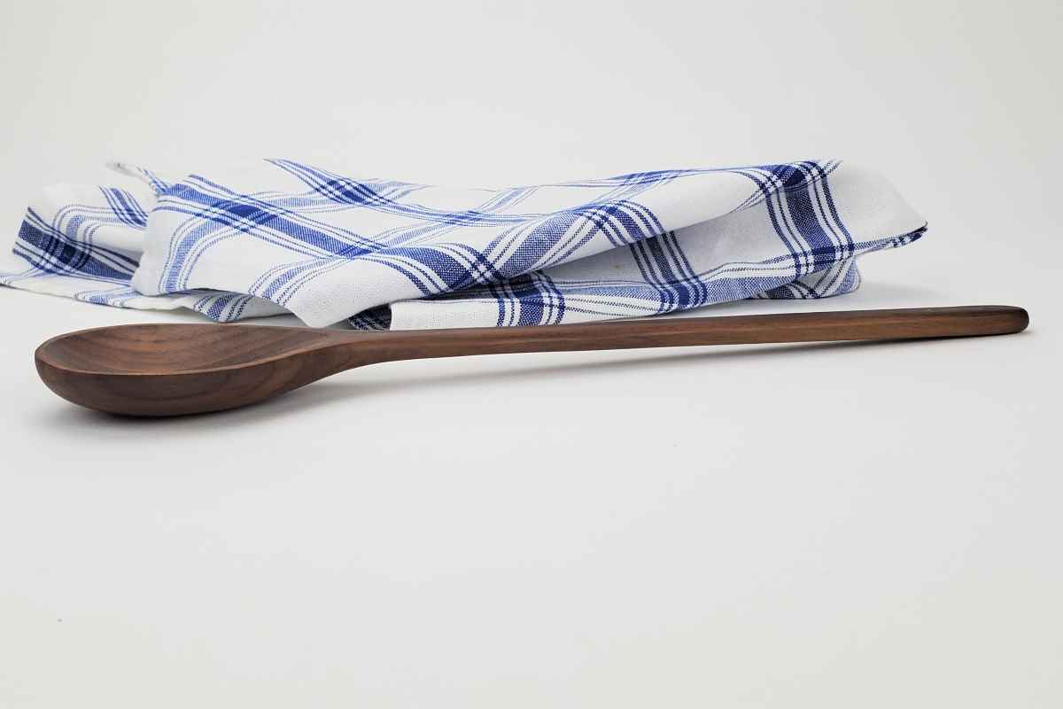 Walnut Spoon Long Handle for Deep Stock Pots