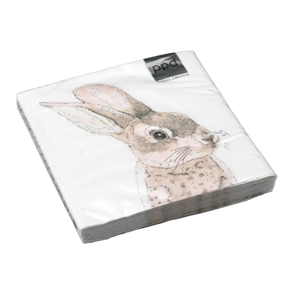 Papierserviette Rabbit