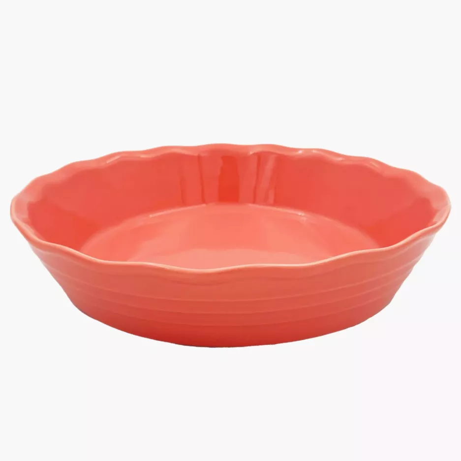 Forma do pieczenia DUKA PUFF 25 cm koralowa ceramiczna
