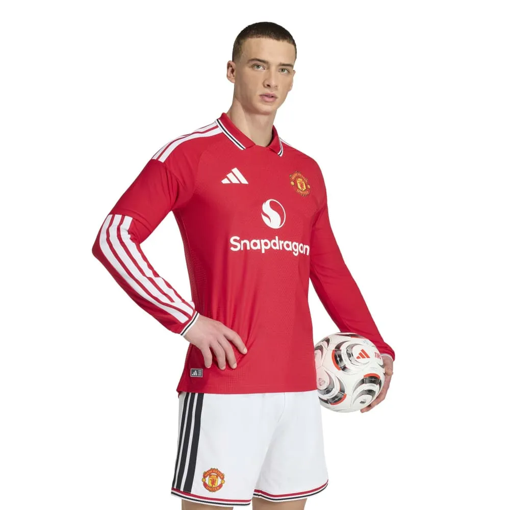 adidas Manchester United 26/27 Authentic Jersey home long sleeve T-shirt