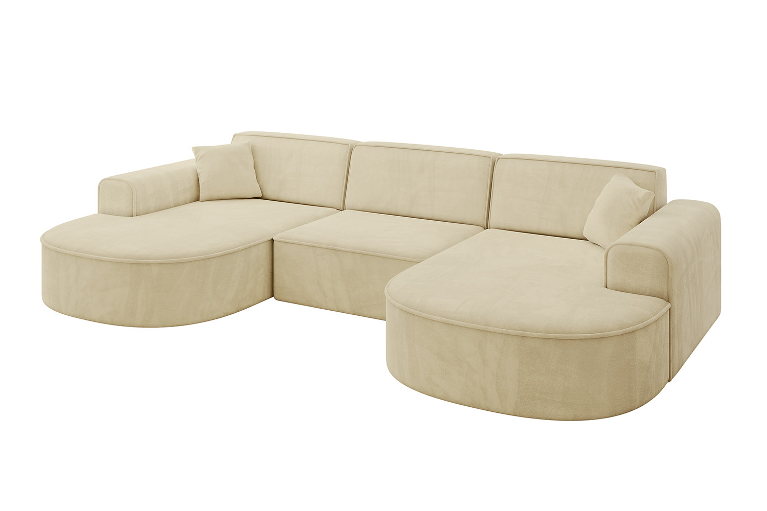 Narożnik uniwersalny bez funkcji spania MARI-U1 303x171x79,5 cm Beżowy