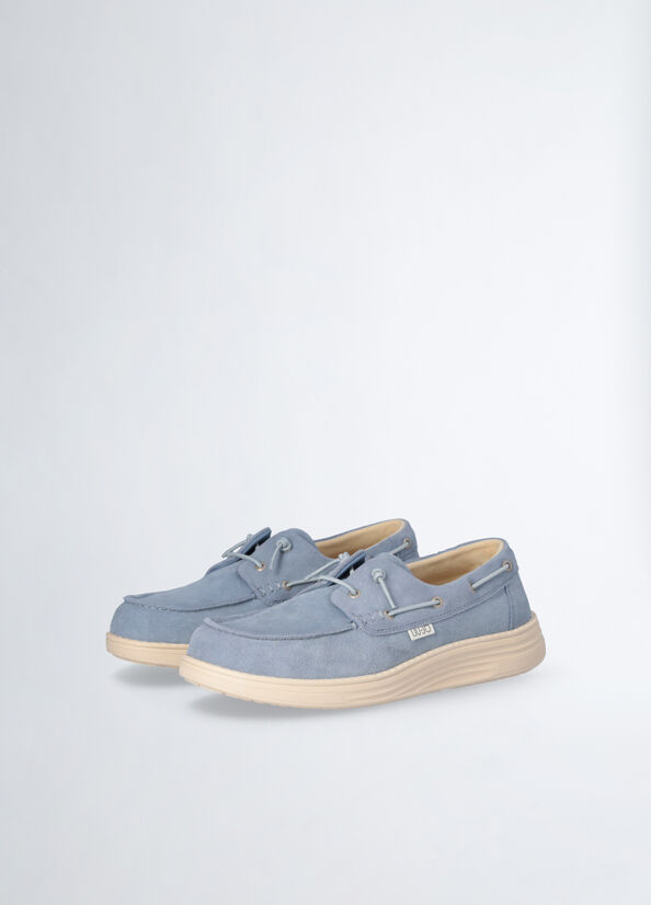 Mocassini casual in suede