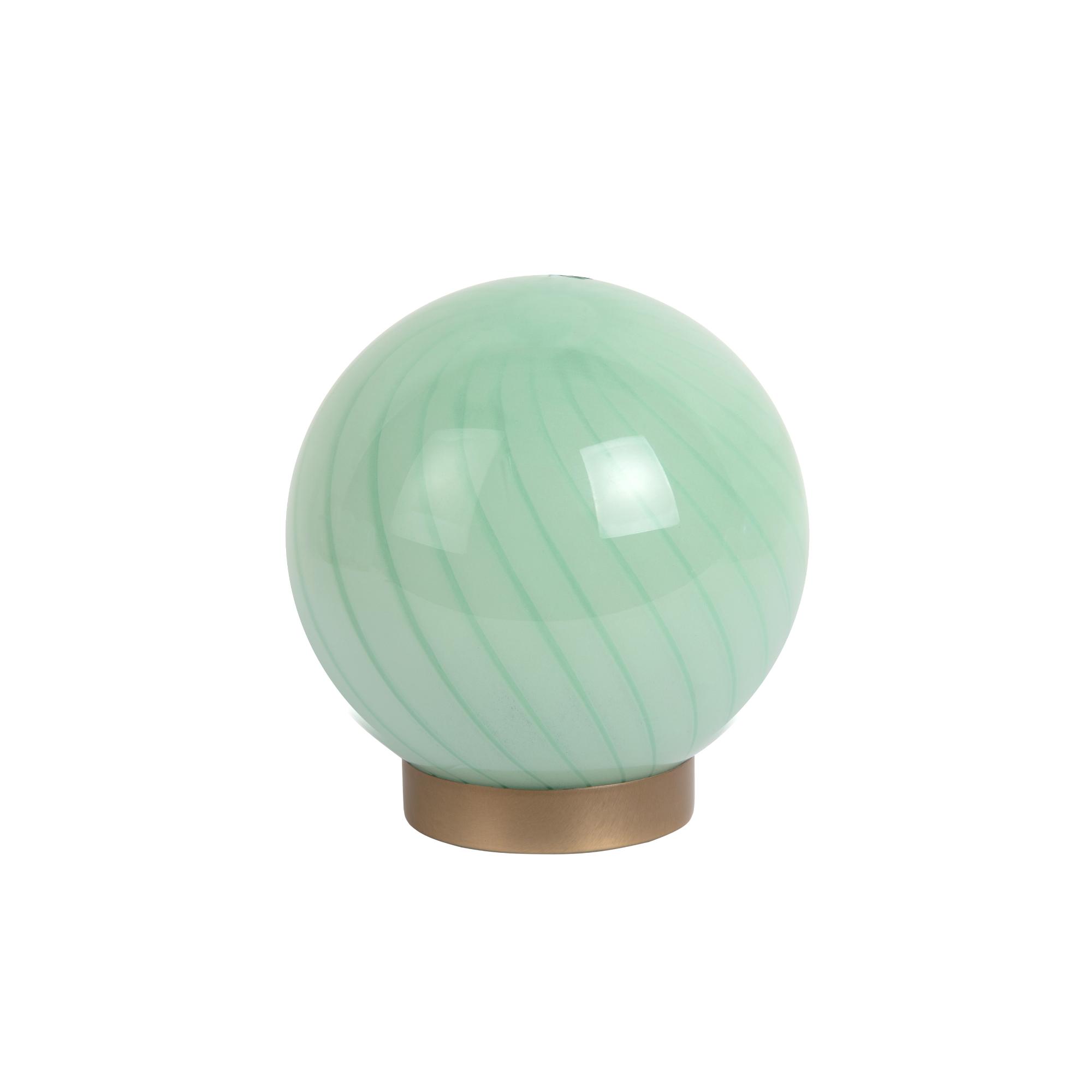 Leitmotiv tafellamp Summer Globe - groen - 15.2x15.2x16.7cm