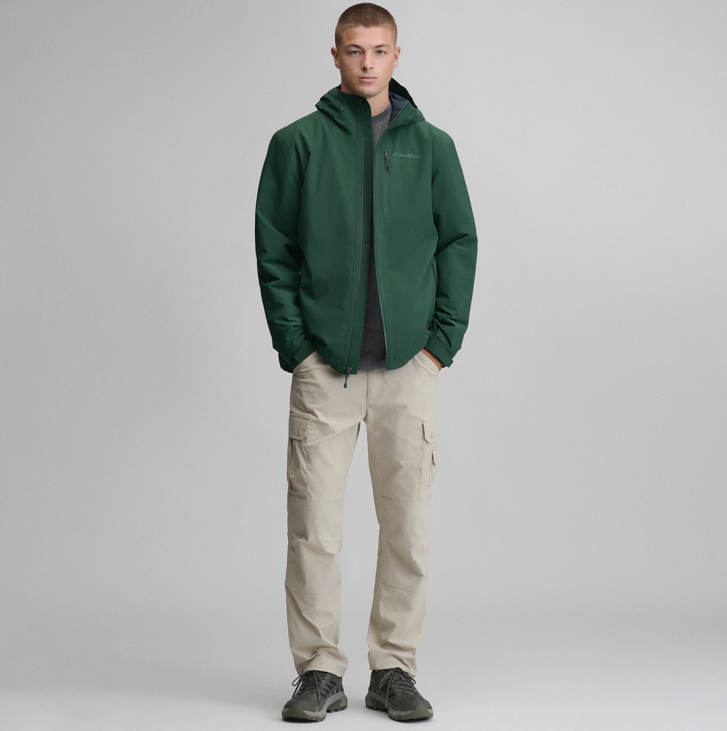 Men's Insulated Cloud Cap Stretch Jacket