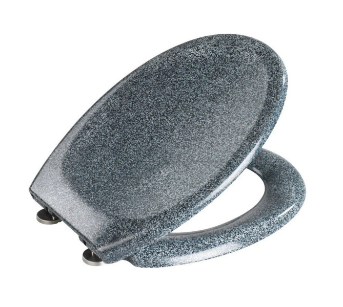 Deska sedesowa OTTANA GRANIT, wolnoopadająca, WENKO