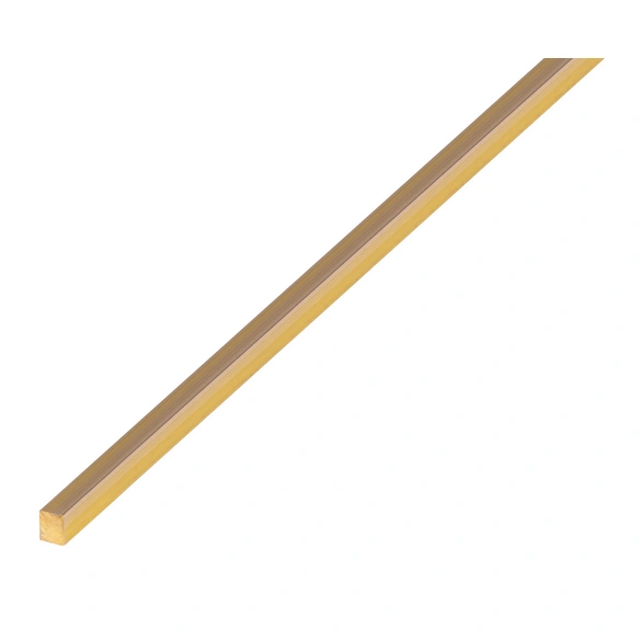 Vierkantstange, BxL: 6 x 1000 mm, braun