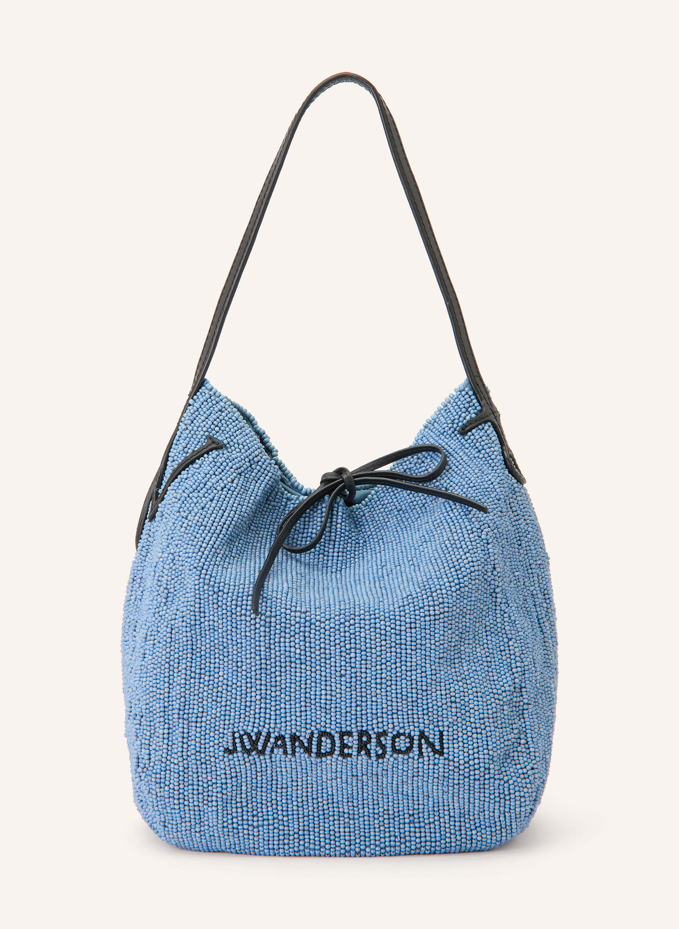 JW ANDERSON Beuteltasche BULB SMALL mit Schmuckperlen