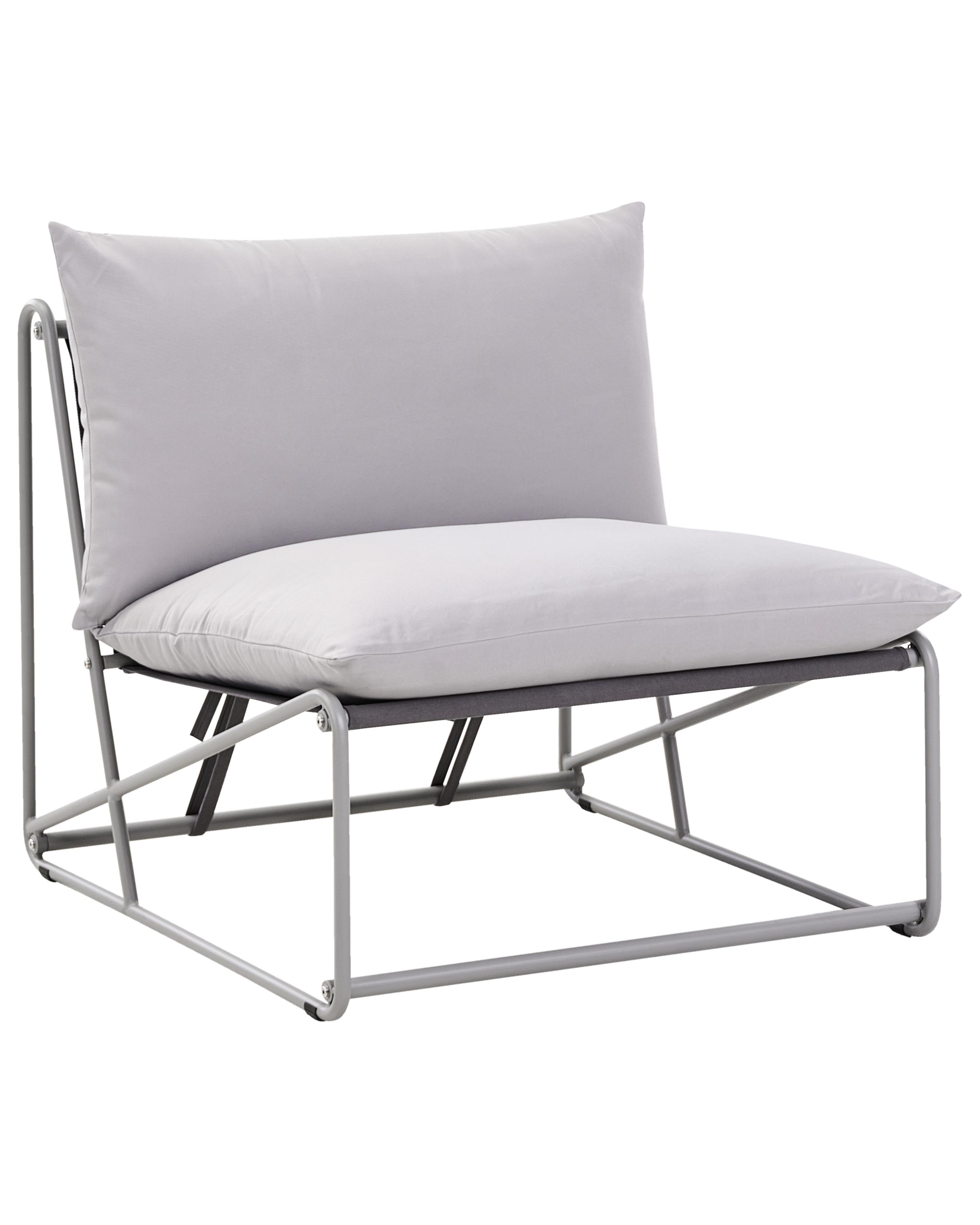 Garden Sofa 2 Seater PICO Metal Grey