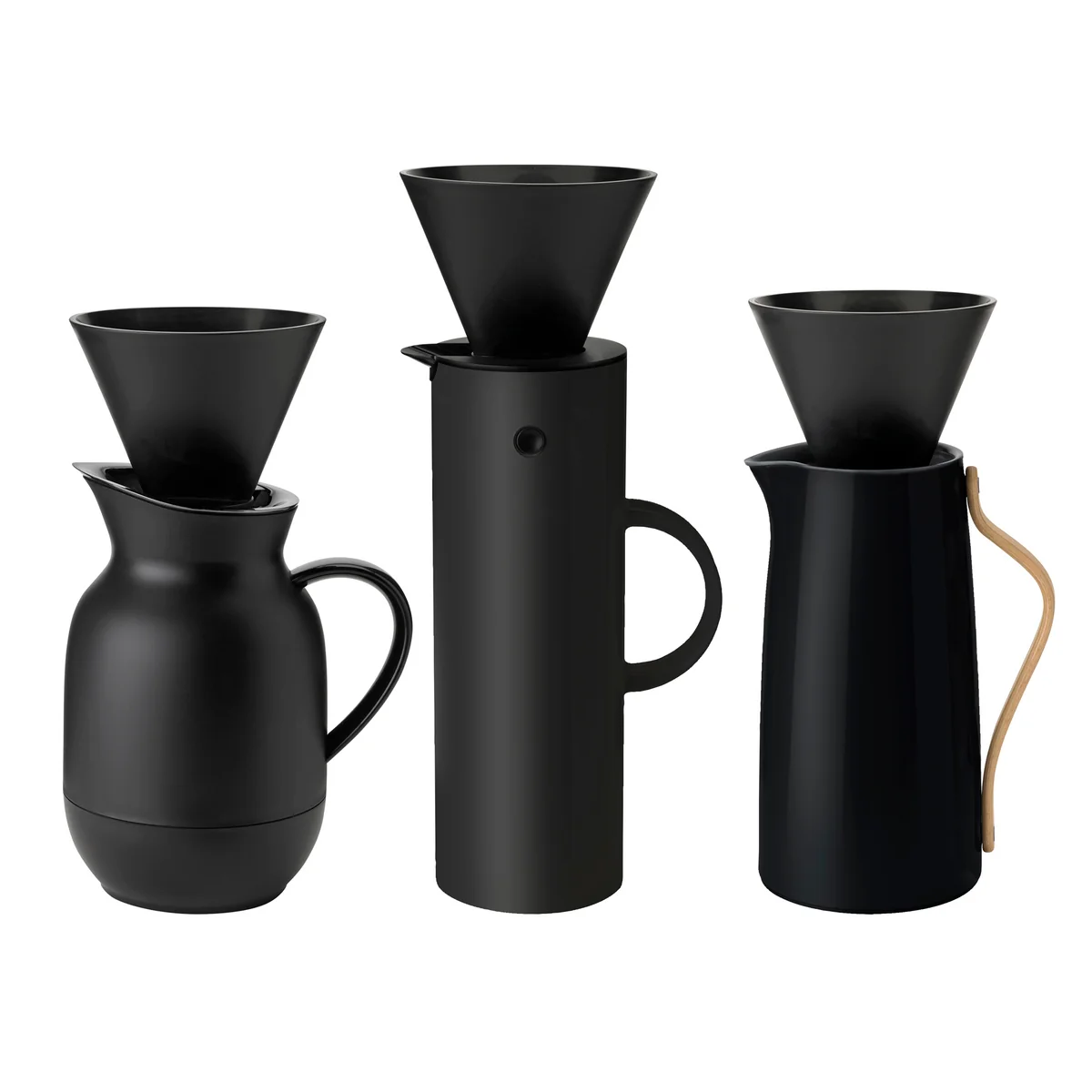 Stelton - Filterhalter für Isolierkannen, schwarz