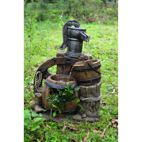 Gartenbrunnen »NEREUS«, inkl. Pumpe, Polyresin