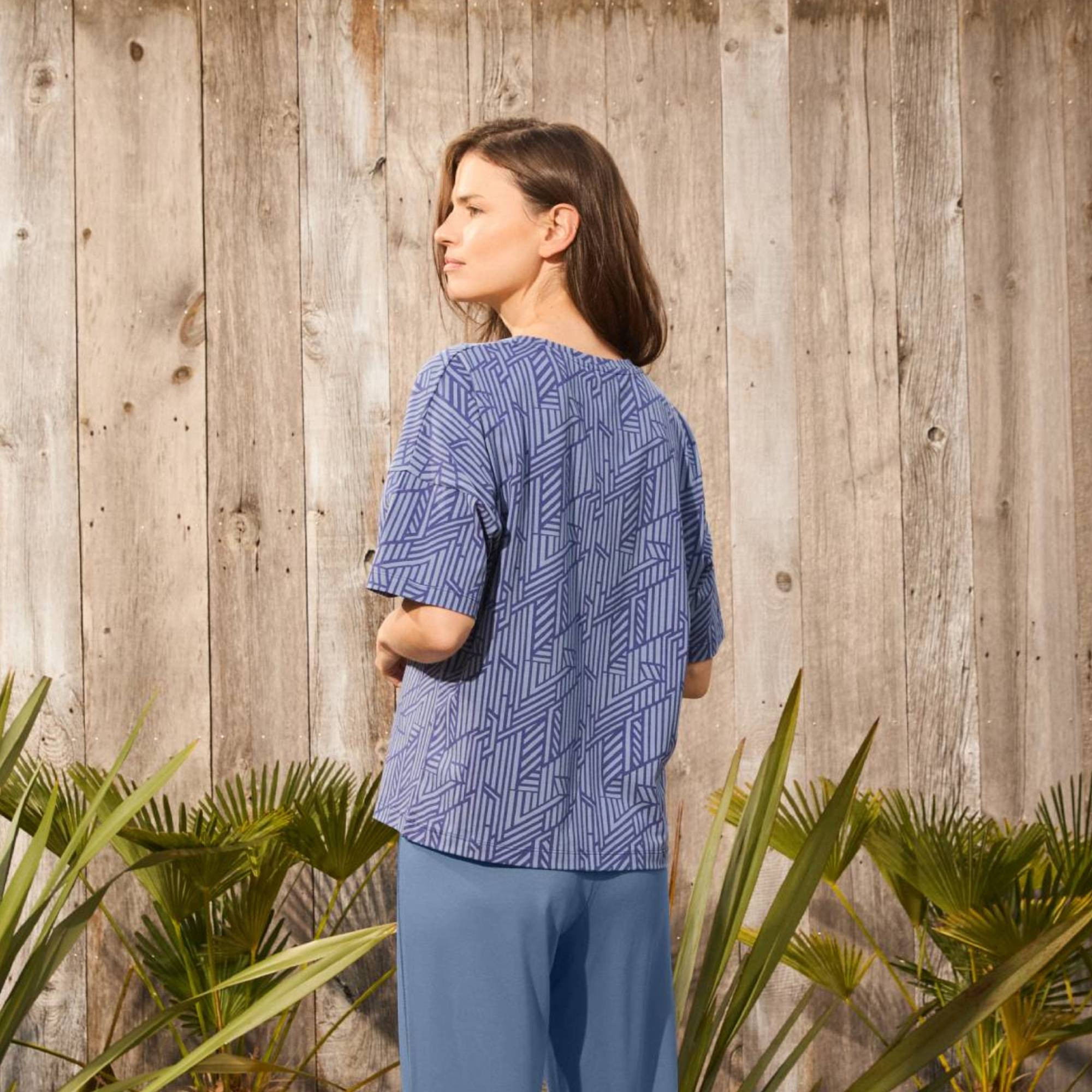 T-shirtRythme indigo