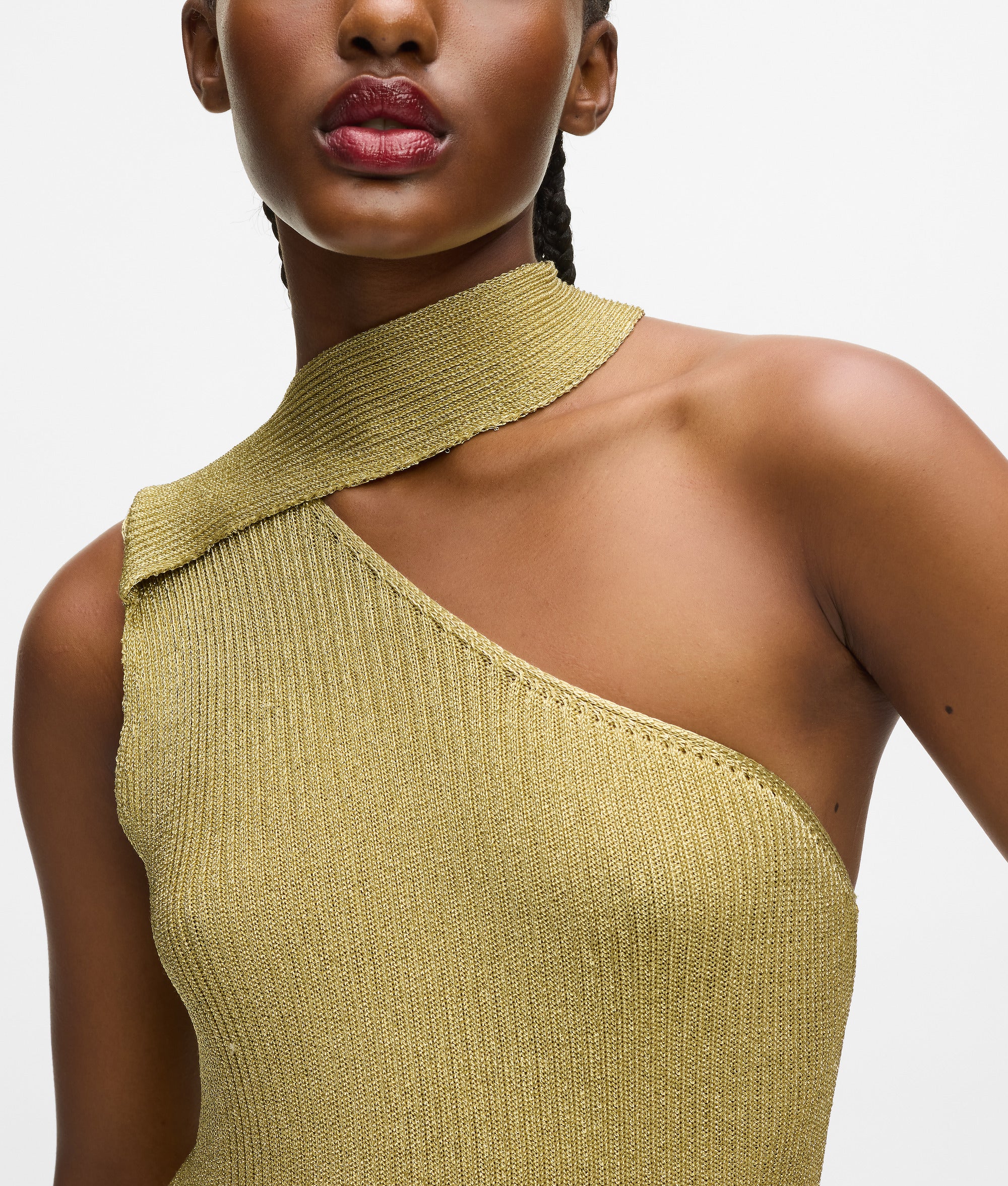 Robe en maille métal