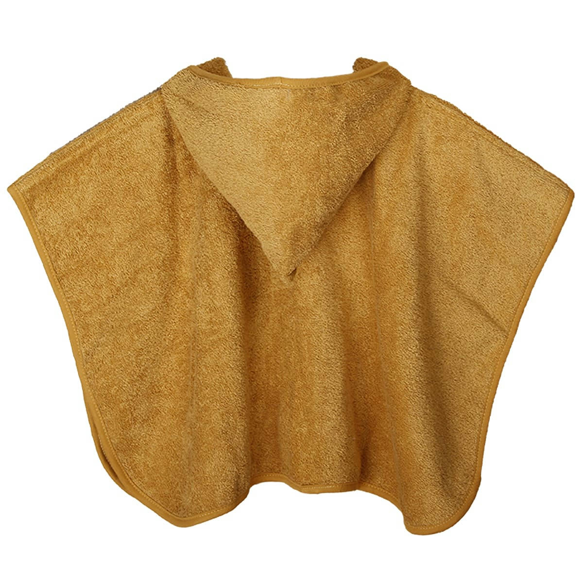 GAMME BIO UNIS - Poncho Eponge 2/4 ans Coton bio Ambre