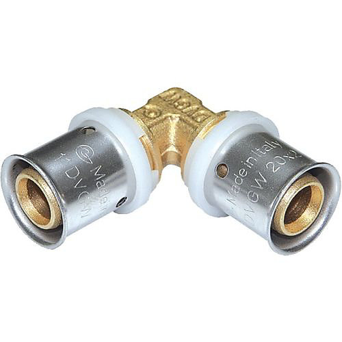 Coude egal 90 deg COMISA Type H 16x16 a sertir