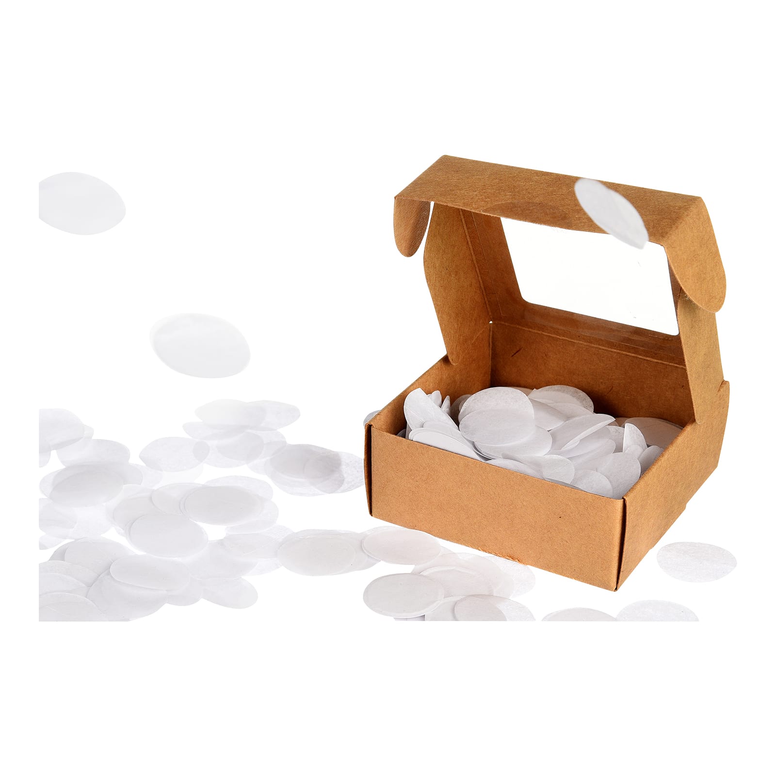 Konfetti Weiß, 20 g