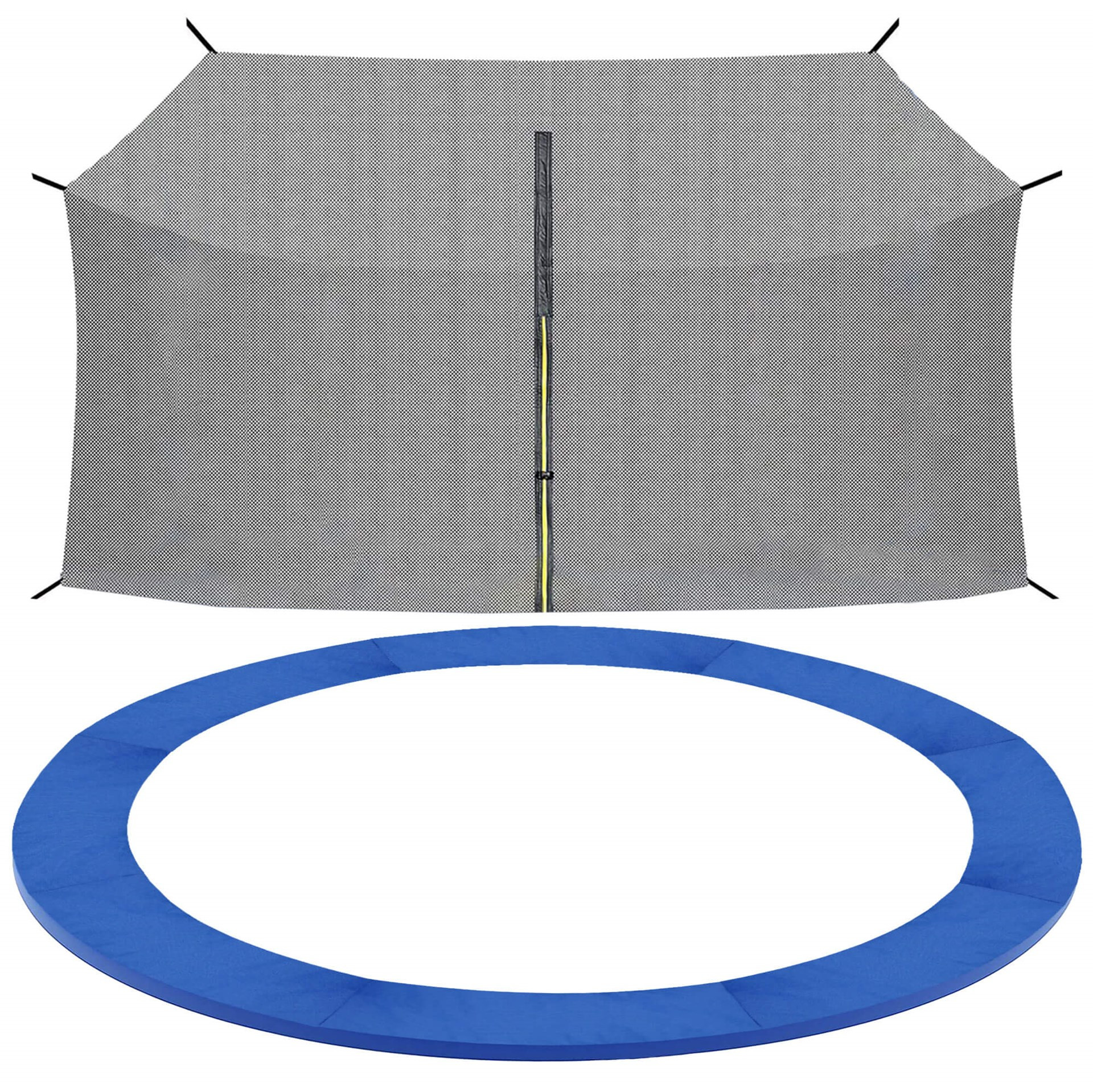 Siatka do trampoliny wewnętrzna z osłoną na sprężyny 305 cm 10 FT 6 słupków