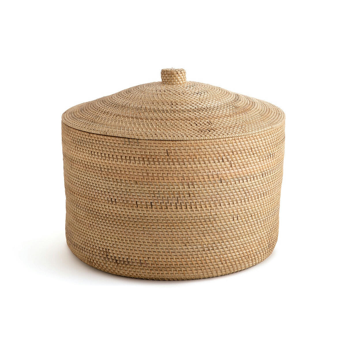 Panier en rotin et bambou tressé, Mirella