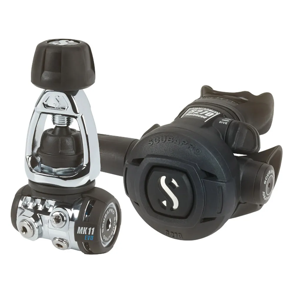 Scubapro MK11 Evo S270 R095 INT diving regulator set