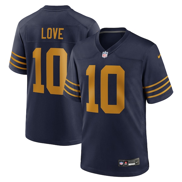 Jordan Love Green Bay Packers Nike The 1923 Classic Game Jersey - Navy/White/Green