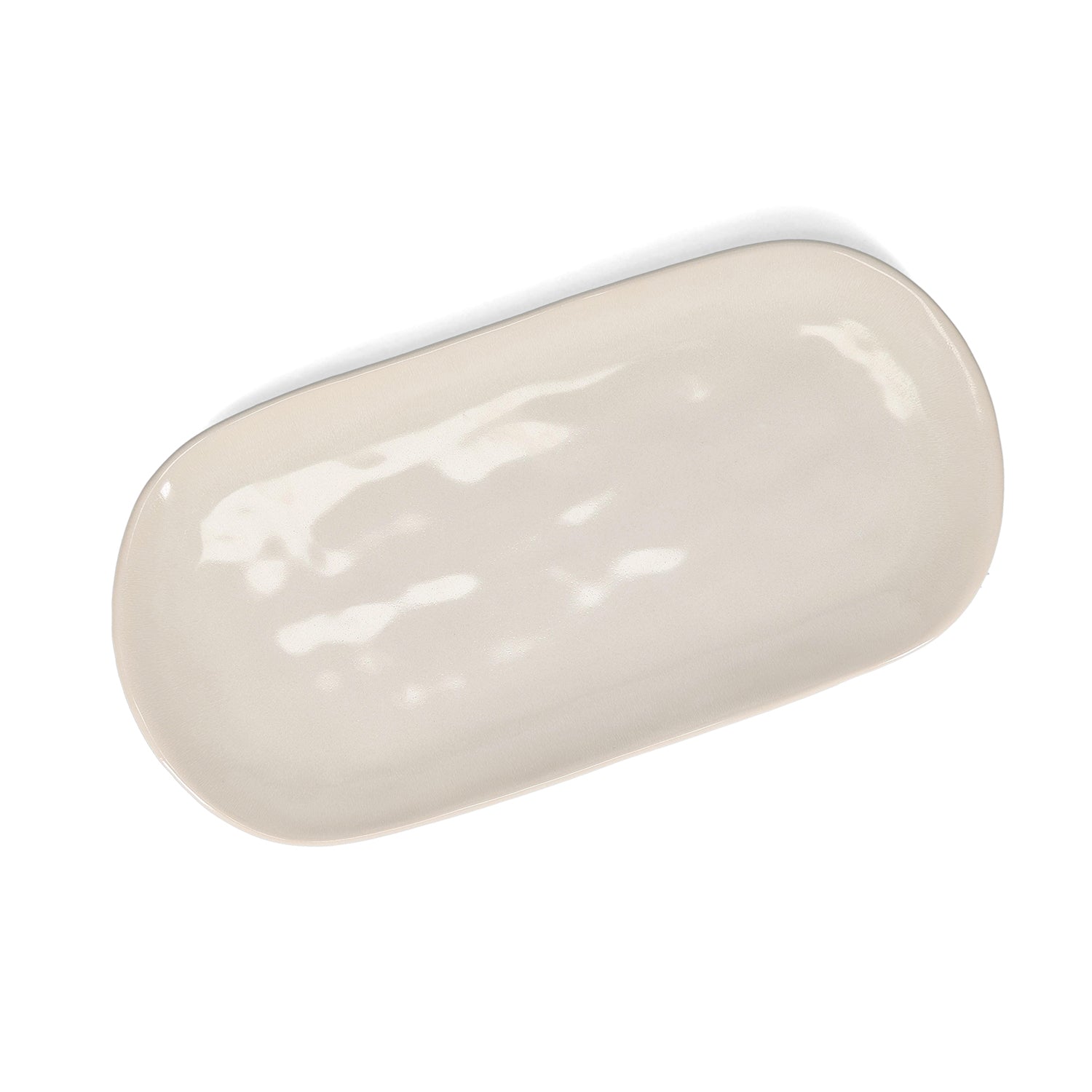 Salt & Pepper - Serveerschaal 36,5x18cm beige Rocca - Set van 2