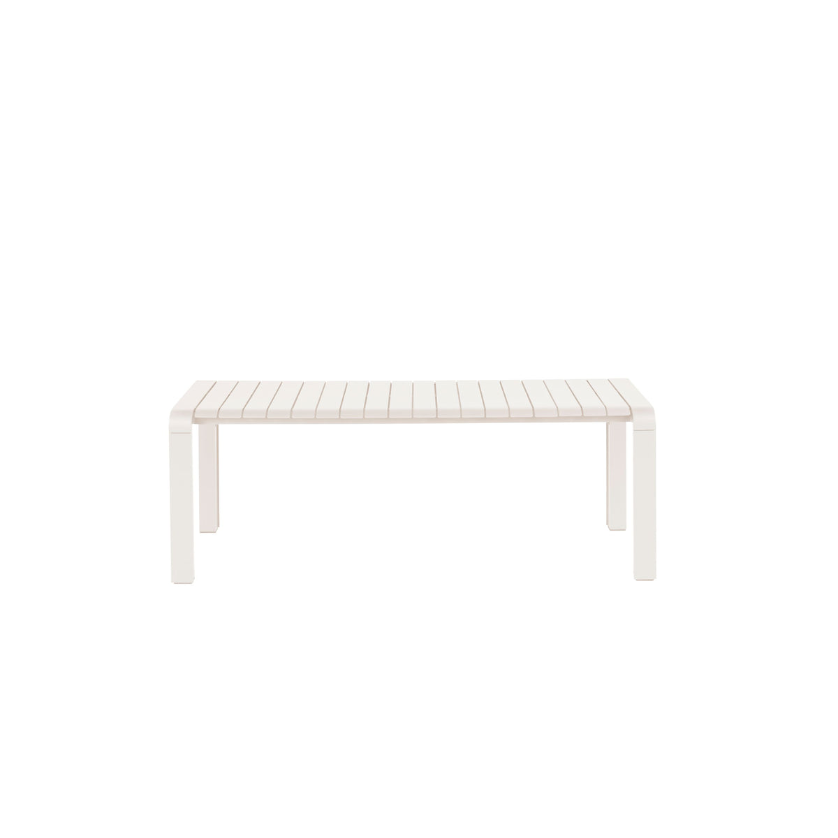Zuiver Vondel Tuinbank 129,5x45 cm Clay Wit