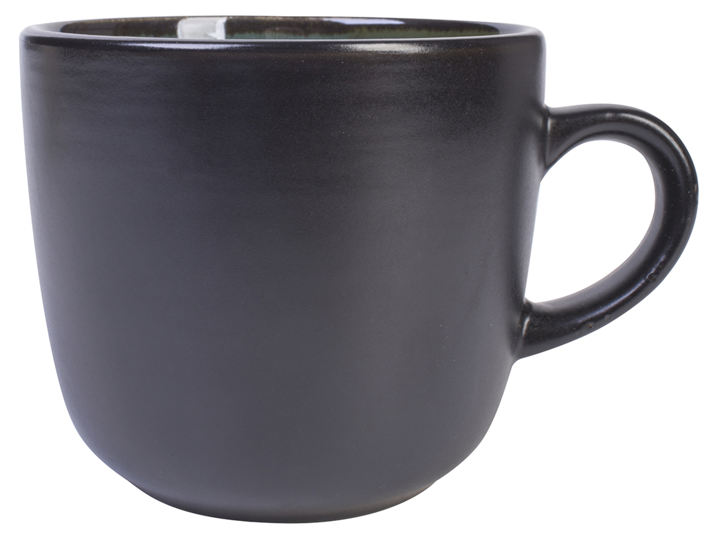 Kubek porcelit Wabi Sabi Jadeite 400 ml czarny