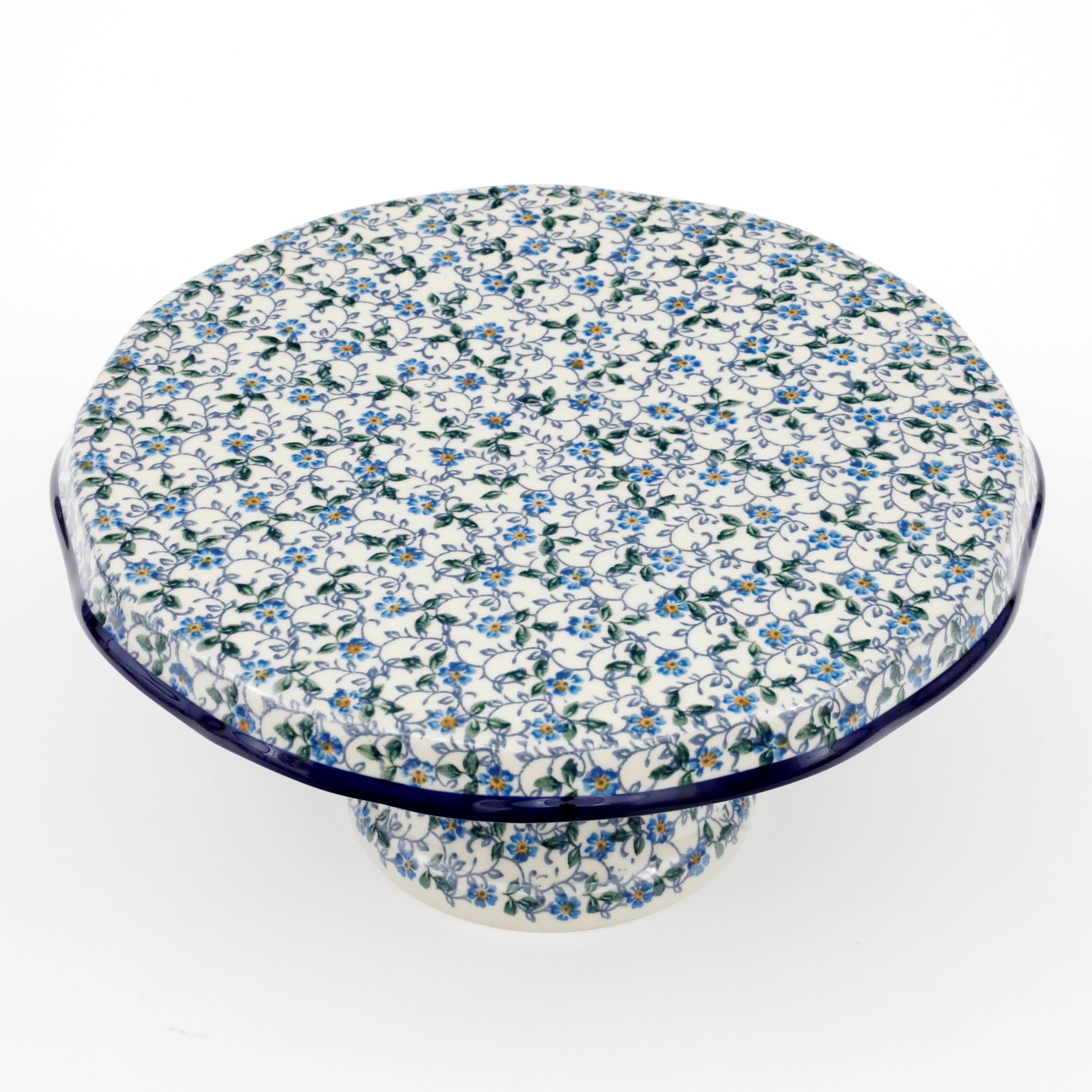 Tortownica ceramiczna 148  2089X Niezapominajki