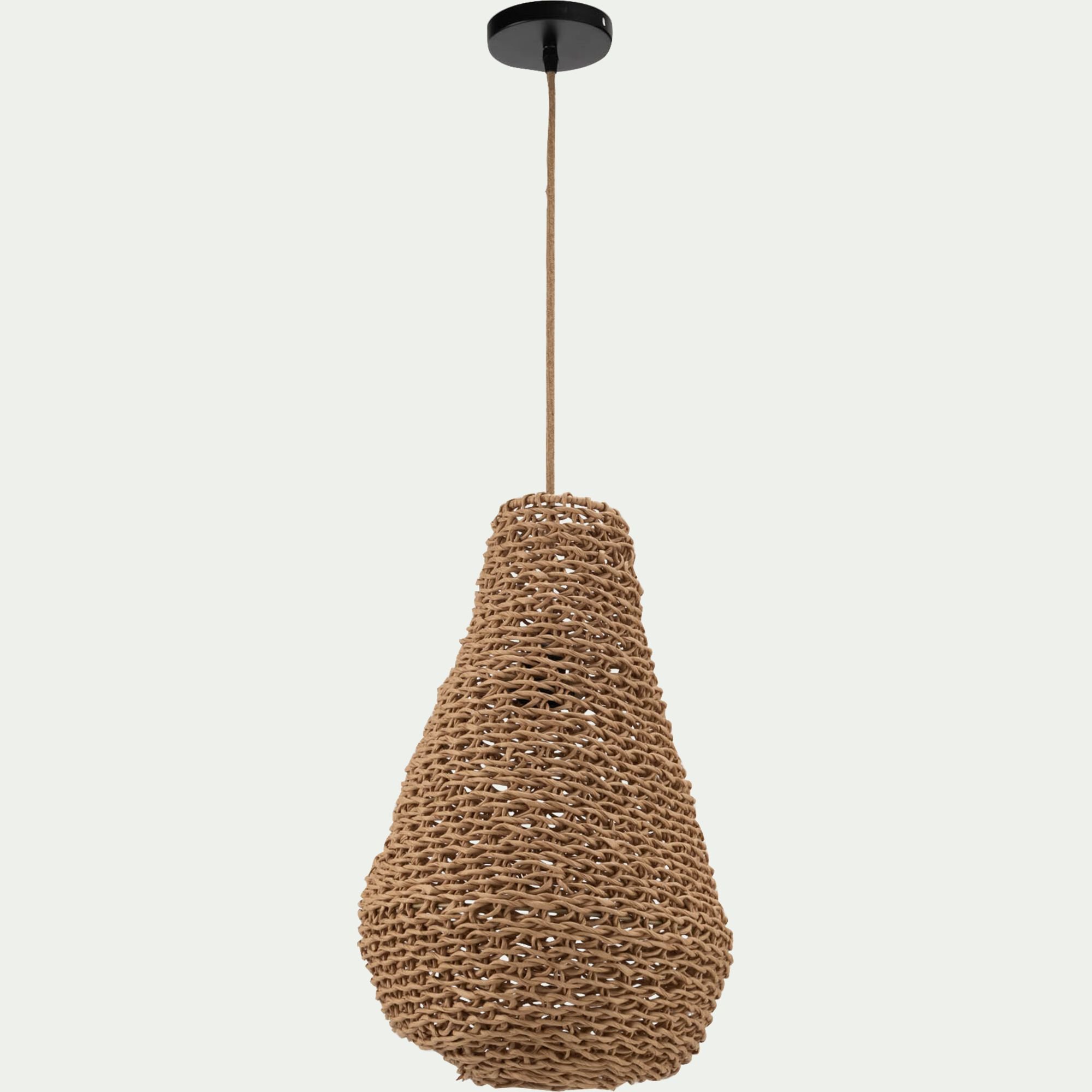 SIMY - Suspension non électrifiée en papier D31cm - naturel