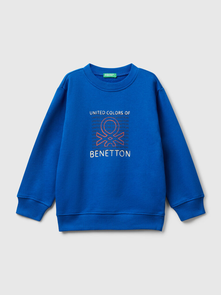 Regular fit sweatshirt with print