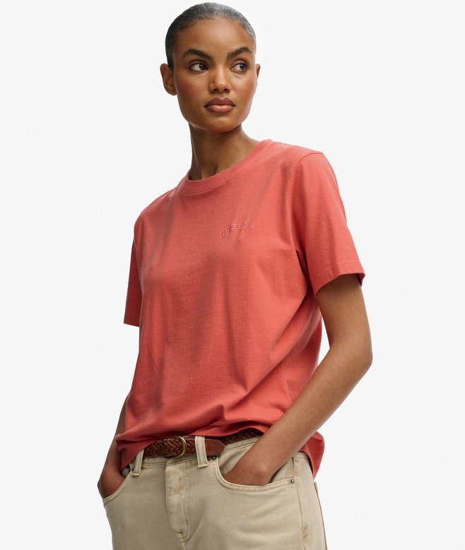 Essential Logo Embroidered T-Shirt