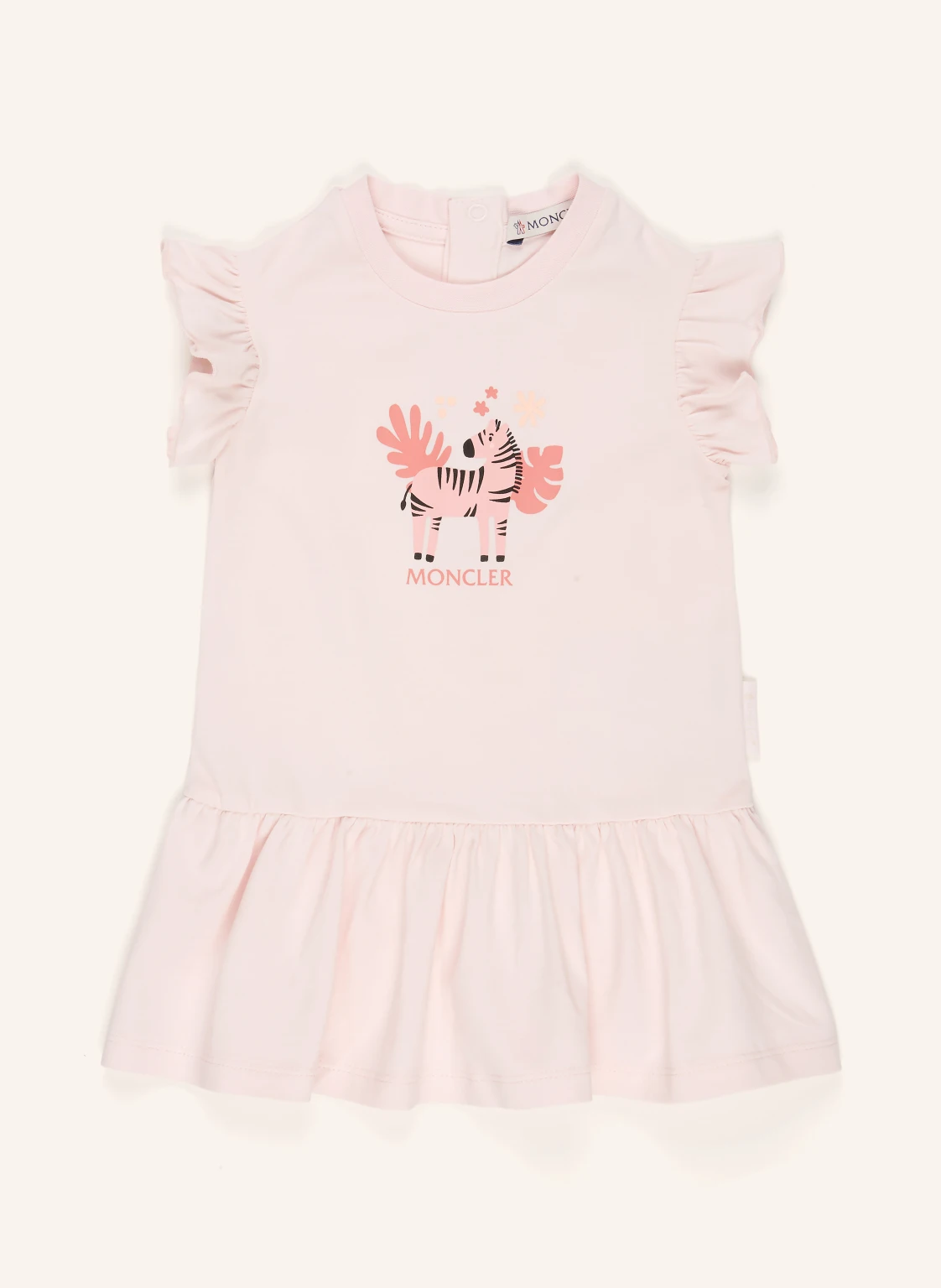 MONCLER enfant Jerseykleid mit Rüschen
