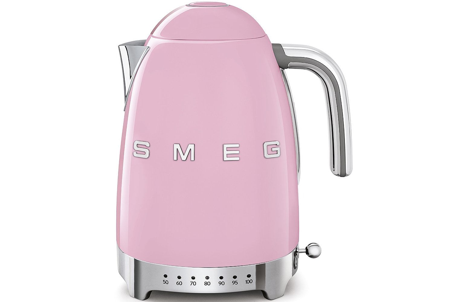 Smeg Kettle & Toaster, 1.7W, 3KW, 4 Slice, Pink, 7 Temps, KLF04PKUK & TSF03PKUK