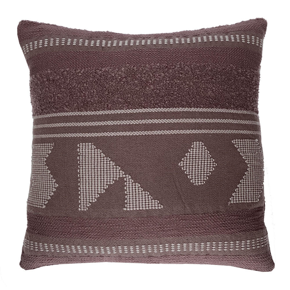 Malagoon Crafty Sierkussen 50 x 50 cm - Kastanje